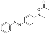 CAS 登录号：55936-77-1， N-乙酰氧基-N-甲基-4-(苯基偶氮)苯胺