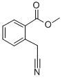 结构式 CAS# 5597-04-6, 2-氰基甲基苯甲酸甲酯