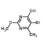 CAS#: 55996-07-1， 5-Bromo-2-Methoxy-6-Methyl-4(1H)-Pyrimidinone