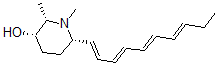 CAS#: 56022-14-1， (2S,3S,6S)-6-[(1E,3E,5E,7E)-Deca-1,3,5,7-tetraenyl]-1,2-dimethylpiperidin-3-ol
