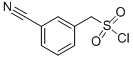 structure of CAS# 56106-01-5, 3-Cyanobenzylsulfonyl Chloride;(3-Cyanophenyl)Methylsulphonyl  Chloride,  3-[(Chlorosulphonyl)Methyl]Benzonitrile;(3-Cyanophenyl)Methanesulphonyl Chloride, 3-[(Chlorosulphonyl)Methyl]Benzonitrile;(3-Cyanophenyl)Methanesulphonyl Chloride 97%