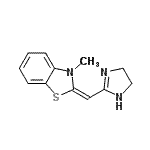 CAS#: 56185-51-4， (2E)-2-(4,5-Dihydro-1H-Imidazol-2-Ylmethylene)-3-Methyl-2,3-Dihydro-1,3-Benzothiazole