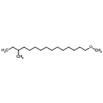 CAS#: 56196-09-9， 1-Methoxy-13-Methylpentadecane