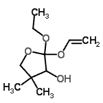 CAS#: 562099-94-9， 2-Ethoxy-4,4-Dimethyl-2-(Vinyloxy)Tetrahydro-3-Furanol