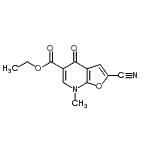 CAS#: 562100-65-6， Ethyl 2-Cyano-7-Methyl-4-Oxo-4,7-Dihydrofuro[2,3-b]Pyridine-5-Carboxylate