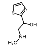 CAS#: 562101-31-9， 2-(Methylamino)-1-(1,3-Thiazol-2-Yl)Ethanol