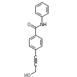 CAS 登录号：562103-29-1， 4-(3-羟基-1-丙炔-1-基)-N-苯基苯甲酰胺