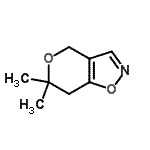 CAS#: 56244-44-1， 6,6-Dimethyl-6,7-Dihydro-4H-Pyrano[3,4-d][1,2]Oxazole