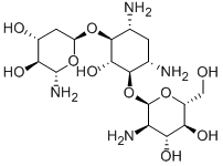 CAS#: 56276-04-1， 4-O-(2-Amino-2-Deoxy-alpha-D-Glucopyranosyl)-6-O-(2-Amino-2-Deoxy-alpha-D-Xylopyranosyl)-2-Deoxy-D-Streptamine