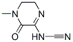 CAS#: 562814-55-5， (3,4,5,6-Tetrahydro-4-Methyl-3-Oxopyrazinyl)-Cyanamide