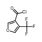 CAS#: 56286-76-1， 4-(Trifluoromethyl)-3-Furoyl Chloride