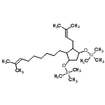 CAS#: 56306-71-9， {[4-(3-Methyl-2-Buten-1-Yl)-5-(8-Methyl-7-Nonen-1-Yl)-1,3-Cyclopentanediyl]Bis(Oxy)}Bis(Trimethylsilane)