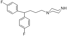 CAS#: 5631-35-6， 1-[4,4-Bis(4-Fluorophenyl)Butyl]Piperazine