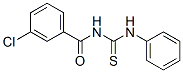 CAS 登录号：56437-96-8， 1-(3-氯苯甲酰基)-3-苯基硫脲