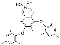 CAS#: 56444-79-2， 2-Bis(2,4,6-Trimethylphenoxy)Phosphoryloxy-1,3,5-Trimethyl-Benzene