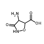 CAS#: 56457-51-3， 4-Amino-3-Oxo-1,2-Oxazolidine-5-Carboxylic Acid