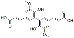 CAS 登录号：5649-91-2， 5,5-二阿魏酸