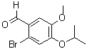 CAS#: 56517-33-0， 2-Bromo-4-Isopropoxy-5-Methoxybenzaldehyde