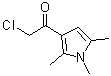 结构式 CAS# 565195-14-4, 2-氯-1-(1,2,5-三甲基-1H-吡咯-3-基)乙酮
