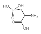 structure of CAS# 5652-28-8, 2-Amino-3-phosphonopropionic acid;2-Amino-3-Phosphono-Propanoic Acid;2-Amino-3-Phosphono-Propionic Acid;Alanine, 3-Phosphono-