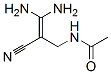 CAS#: 56563-14-5， N-(3,3-Diamino-2-Cyano-2-Propen-1-Yl)-Acetamide