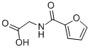 structure of CAS# 5657-19-2, N-(2-Furoyl)Glycine;2-[(2-Furyl-Oxomethyl)Amino]Acetic Acid;2-(Furan-2-Ylcarbonylamino)Ethanoic Acid;Glycine, N-2-Furoyl-
