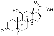 CAS#: 566-01-8， 5B-Pregnane-11b,21-Diol-3,20-Dione