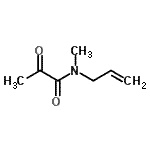 CAS#: 566155-23-5， N-Allyl-N-Methyl-2-Oxopropanamide
