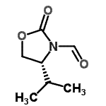 CAS#: 566174-27-4， (4R)-4-Isopropyl-2-Oxo-1,3-Oxazolidine-3-Carbaldehyde