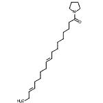 CAS#: 56630-65-0， (9E,15E)-1-(1-Pyrrolidinyl)-9,15-Octadecadien-1-One