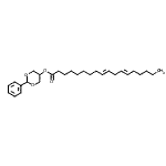 CAS#: 56648-80-7， 2-Phenyl-1,3-dioxan-5-yl (9E,12E)-9,12-octadecadienoate