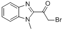 structure of CAS# 56653-43-1, 2-Bromo-1-(1-Methyl-1H-Benzimidazol-2-Yl)-1-Ethanone;2-BROMO-1-(1-METHYL-1H-BENZIMIDAZOL-2-YL)-1-ETHANONE