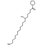 CAS#: 56666-42-3， 6-Hydroxy-1-(1-Pyrrolidinyl)-1-Octadecanone