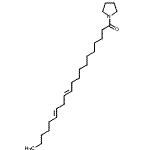 CAS#: 56666-44-5， (11E,14E)-1-(1-Pyrrolidinyl)-11,14-Icosadien-1-One