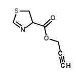 CAS#: 566916-39-0， 2-Propyn-1-Yl 4,5-Dihydro-1,3-Thiazole-4-Carboxylate