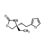 CAS#: 566938-31-6， (4R)-4-Ethyl-4-[2-(2-Furyl)Ethyl]-1,3-Oxazolidin-2-One