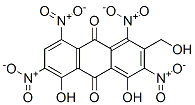 CAS 登录号:567-95-3, 4,5-二羟基-2-羟基甲基-1,3,6,8-四硝基蒽醌