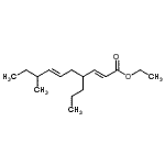 CAS 登录号：56771-51-8， 乙基(2E,6E)-8-甲基-4-丙基-2,6-癸二烯酸酯