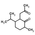 CAS#: 56772-10-2， 3-Isopropyl-6-Methyl-2-(2-Oxopropyl)Cyclohexanone