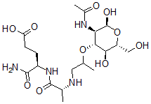 CAS#: 56816-18-3， N-Acetylmuramyl-D-Alanyl-D-Isoglutamine