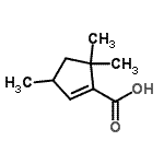 CAS#: 56850-61-4， 3,5,5-Trimethyl-1-Cyclopentene-1-Carboxylic Acid