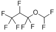 structure of CAS# 56860-85-6, 1,1,2,3,3,3-Hexafluoropropyl Difluoromethyl Ether;1,1,2,3,3,3-HEXAFLUOROPROPYL DIFLUOROMETHYL ETHER 98%;1,1,2,3,3,3-HEXAFLUOROPROPYL DIFLUOROMETHYL ETHER