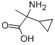 结构式 CAS# 5687-72-9, 2-氨基-2-环丙基丙酸