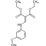 CAS#: 56881-19-7， Diethyl {[(3-Methoxyphenyl)Amino]Methylene}Malonate