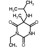 CAS#: 569336-80-7， 1-Ethyl-5-(Isopropylamino)-5-Methyl-2,4,6(1H,3H,5H)-Pyrimidinetrione