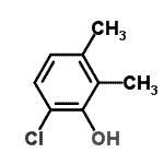 structure of CAS# 56961-15-0, 6-Chloro-2,3-Dimethylphenol;6-chloro-2,3-dimethylphenol