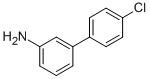 结构式 CAS# 56970-11-7, 4'-氯-联苯-3-胺