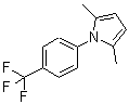 structure of CAS# 570-05-8, 2,5-Dimethyl-1-[4-(Trifluoromethyl)Phenyl]Pyrrole;2,5-Dimethyl-1-[4-(Trifluoromethyl)Phenyl]-1H-Pyrrole 97%;2,5-Dimethyl-1-[4-(Trifluoromethyl)Phenyl]-1H-Pyrrole97%;2,5-DIMETHYL-1-[4-(TRIFLUOROMETHYL)PHENYL]-1H-PYRROLE