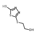 CAS#: 57037-59-9， 5-[(2-Hydroxyethyl)Sulfanyl]-1,3,4-Thiadiazole-2(3H)-Thione