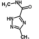 CAS#: 57041-84-6， N,5-Dimethyl-2H-1,2,4-Triazole-3-Carboxamide
